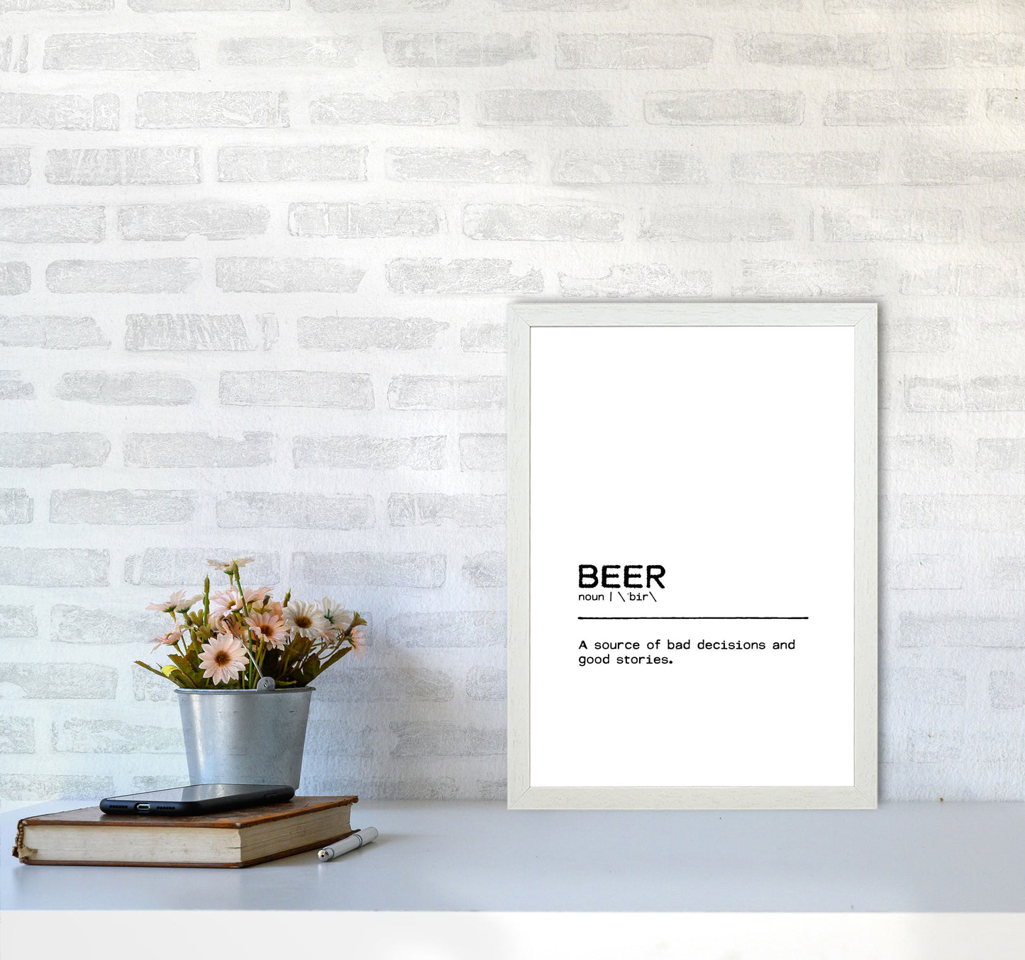 Avelena | Biergeschichten Definition Zitat Druck Von Orara Studio