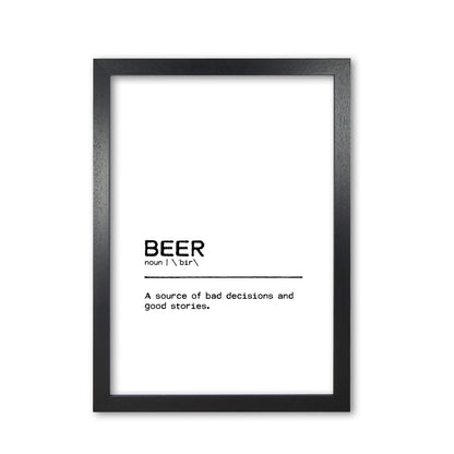 Avelena | Biergeschichten Definition Zitat Druck Von Orara Studio