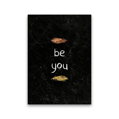 Avelena | Be You Kindergarten Zitate Druck Von Orara Studio