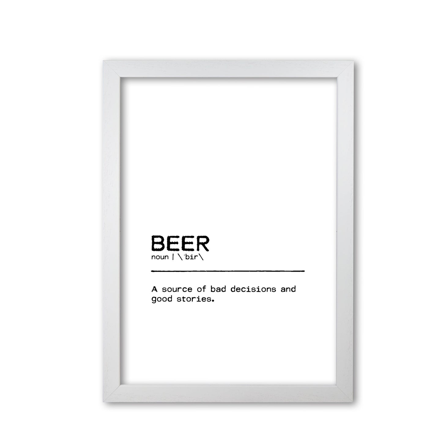 Avelena | Biergeschichten Definition Zitat Druck Von Orara Studio