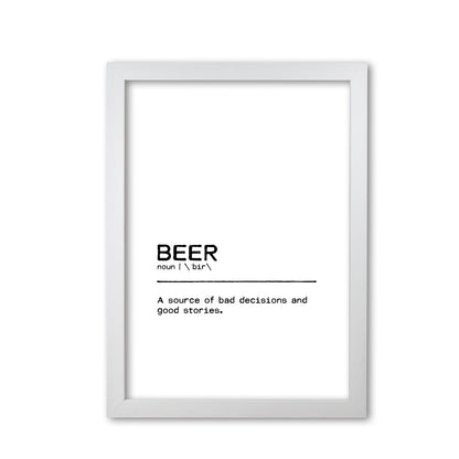 Avelena | Biergeschichten Definition Zitat Druck Von Orara Studio