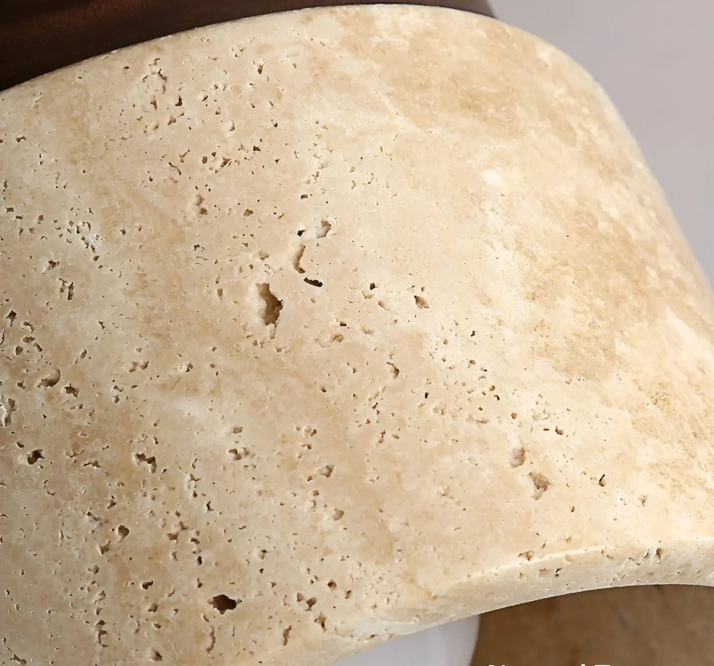 Avelena | Lumizen Luxe Japanisch Inspiriertes Led Stimmungslicht mit Travertin und Holz