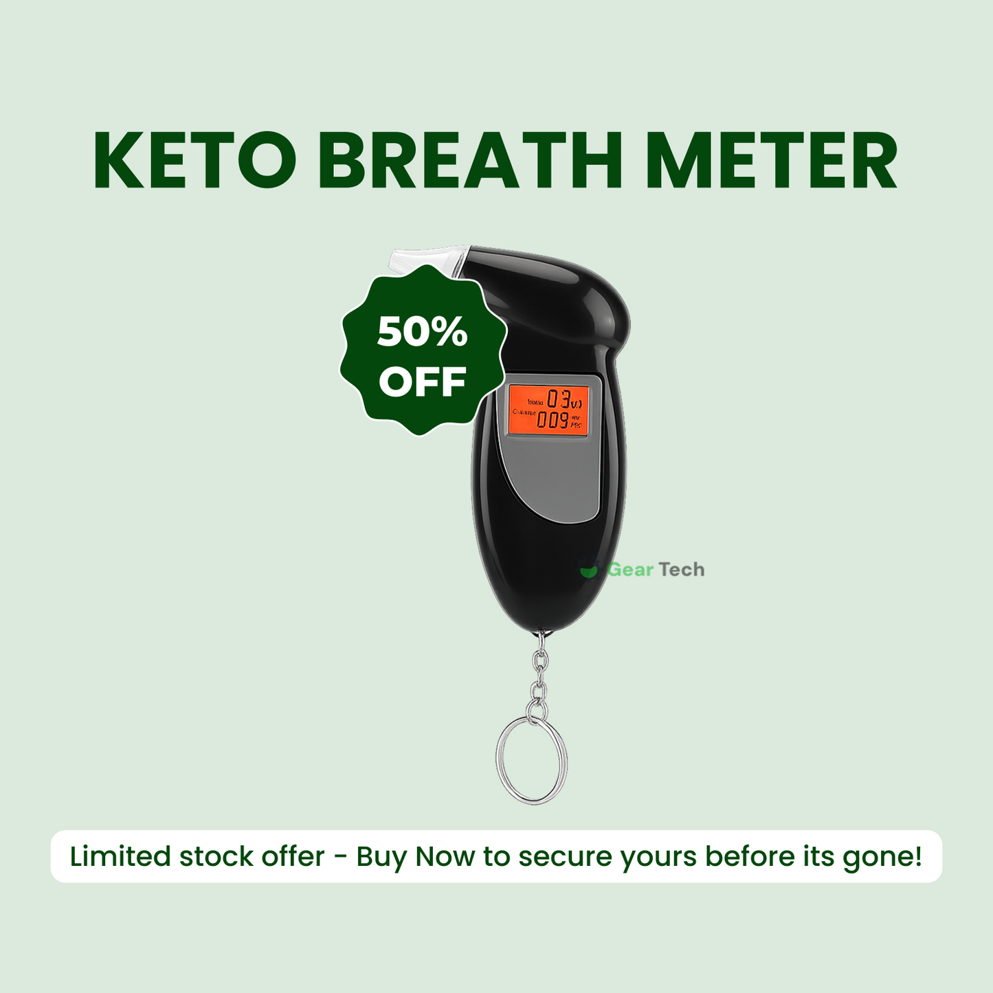 Avelena | Keto Atemmesser | Präzise Ketoseüberwachung für Gewichtsverlust und Diätoptimierung zu Hause oder unterwegs