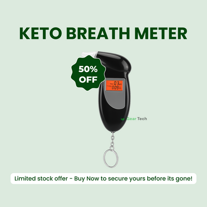 Avelena | Keto Atemmesser | Präzise Ketoseüberwachung für Gewichtsverlust und Diätoptimierung zu Hause oder unterwegs