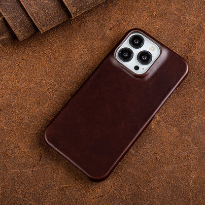 Avelena | Ölwachs Echtes Leder Apple iPhone Hülle