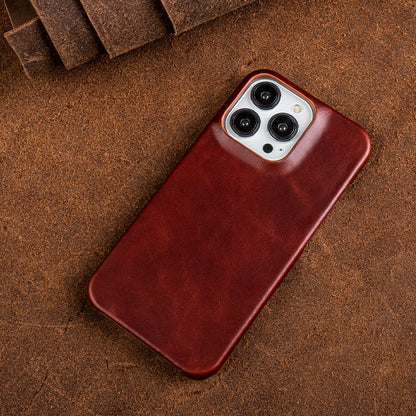 Avelena | Ölwachs Echtes Leder Apple iPhone Hülle