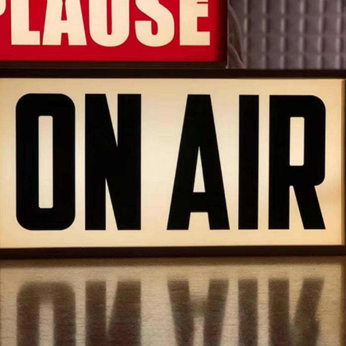 Avelena | On Air Zeichen Retro Lichtkasten Tischlampe