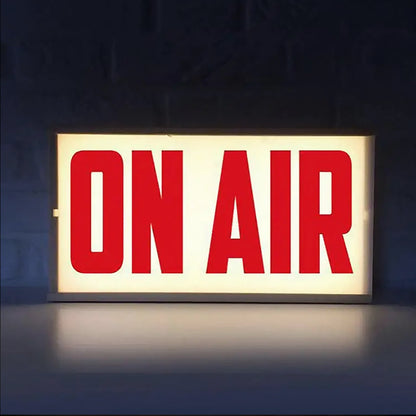 Avelena | On Air Zeichen Retro Lichtkasten Tischlampe