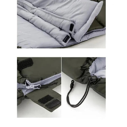 Avelena | Wärmeisolierter Schlafsack für Camping – Ultraleichter Outdoor-Schlafsack für kalte Nächte