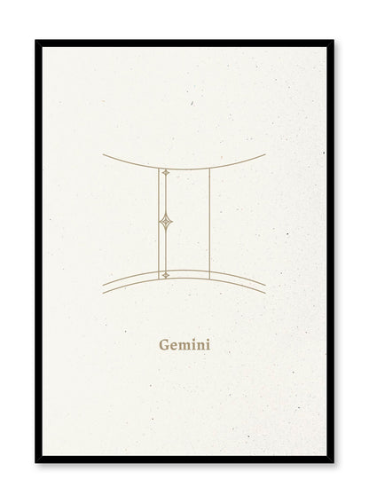 Avelena | Minimal Gemini, Poster