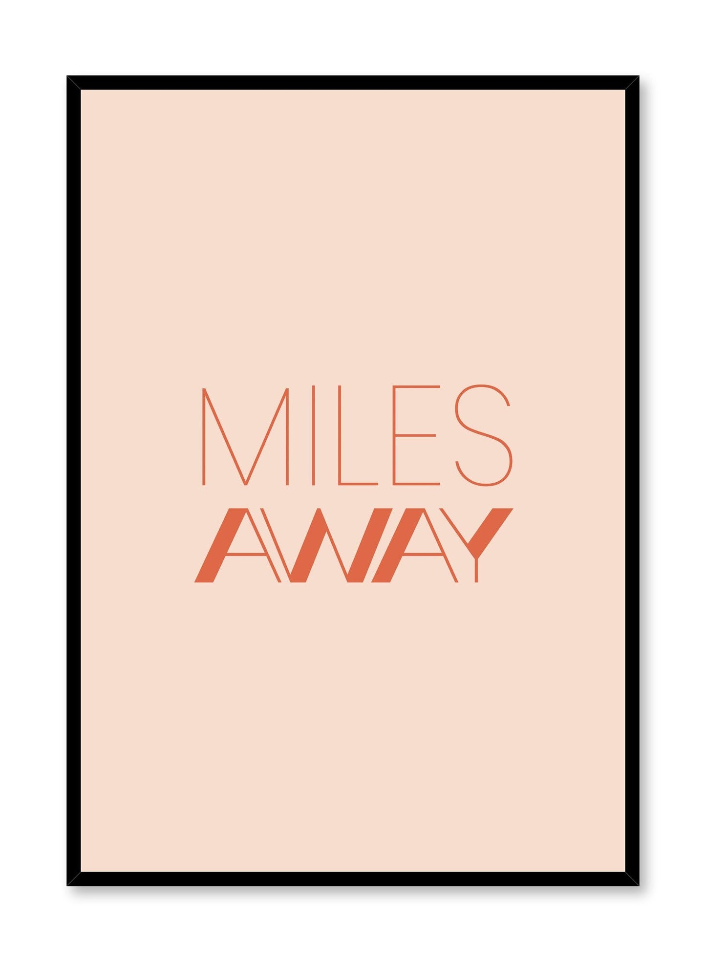 Avelena | Miles Away, Poster