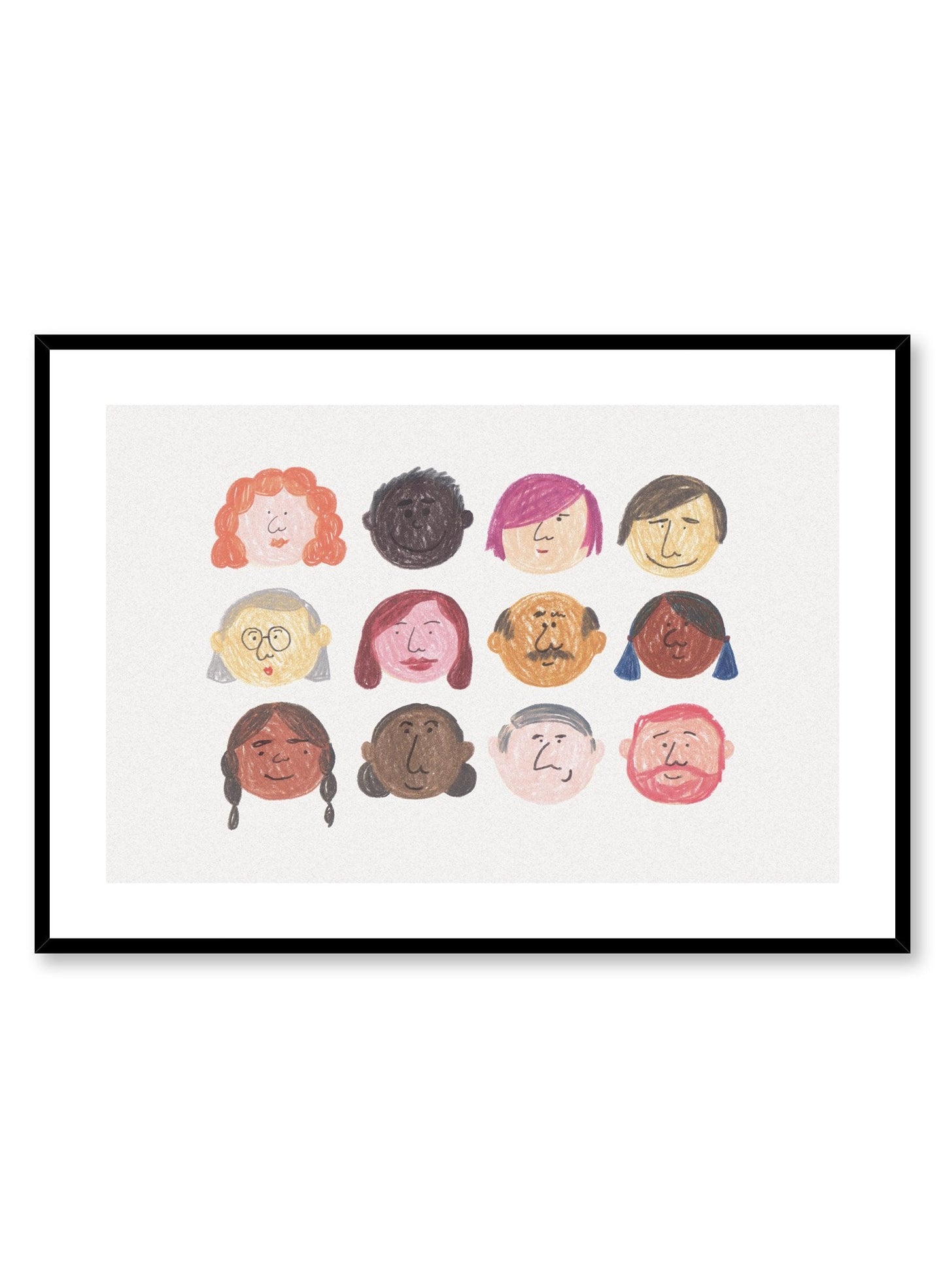 Avelena | Melanin Regenbogen, Plakat