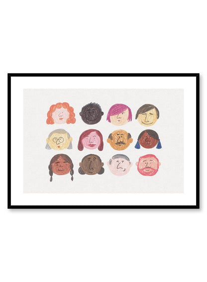 Avelena | Melanin Regenbogen, Plakat