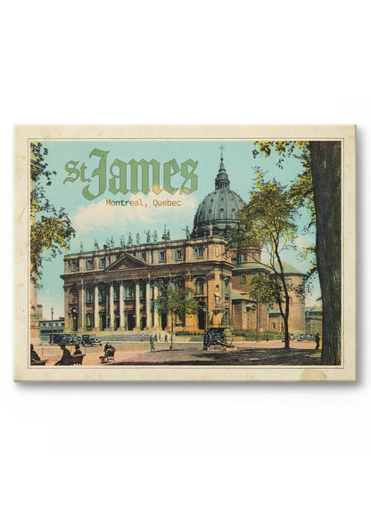 Avelena | St. James Souvenir Aus Montreal, Poster