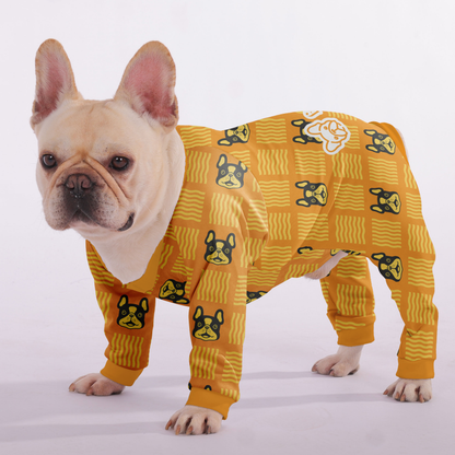 Avelena | Nelson - Frenchie Pyjama – Ultra-Weich, Gemütlich Und Adorabel Stilvoll