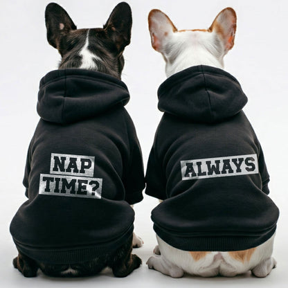 Avelena | Nap Time ? Und Immer - Passende Französische Bulldogge Hoodies – Stilvoll, Gemütlich & Personalisierbar!