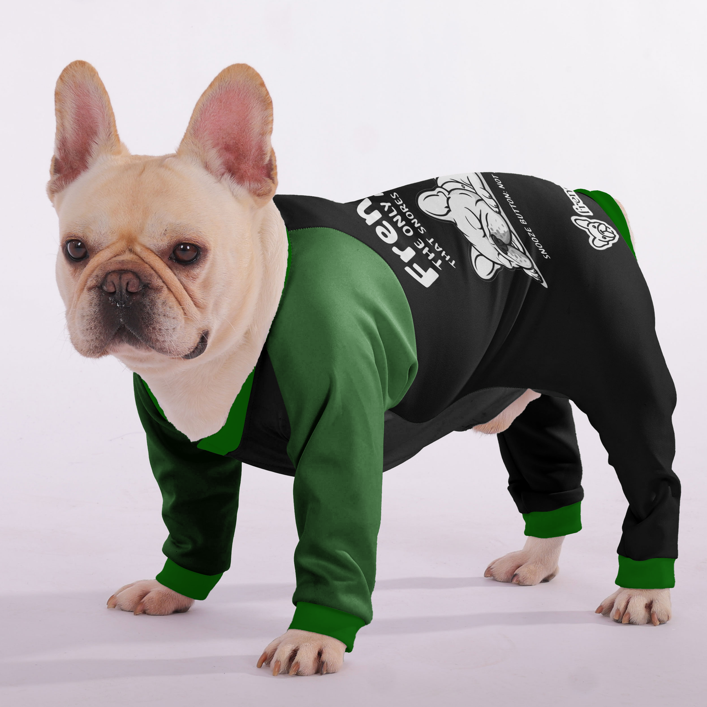 Avelena | Frenchies: Der Einzige Wecker, Der Schnarcht Statt Zu Klingeln - Frenchie Pyjamas – Ultra-Weich, Gemütlich Und Adorably Stylisch