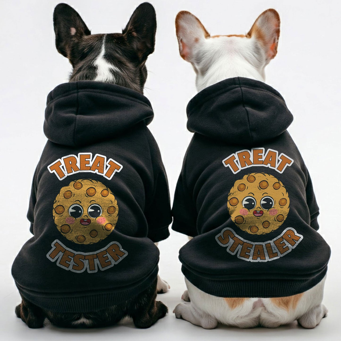 Avelena | Treat Tester Und Treat Stealer - Passende French Bulldog Hoodies – Stylisch, Gemütlich & Personalisierbar!