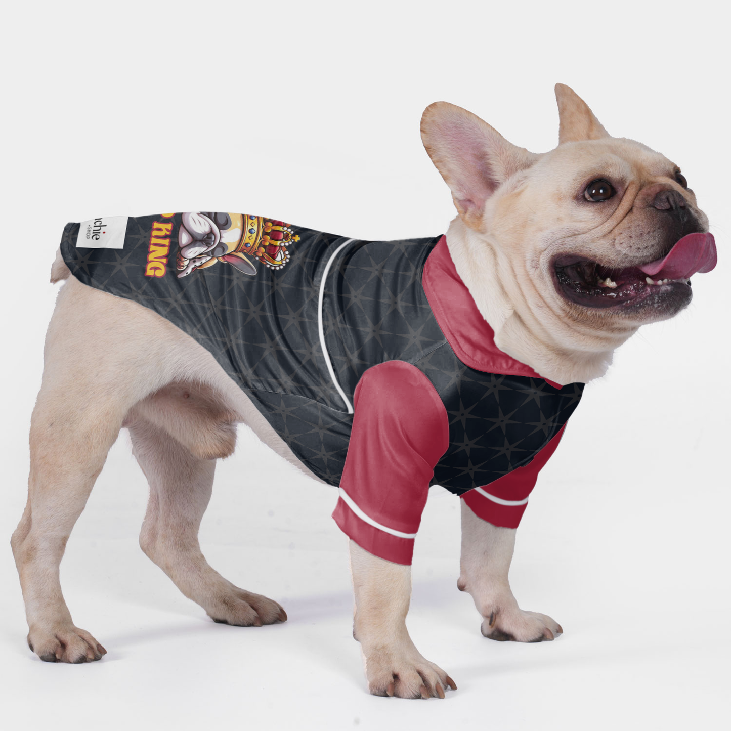 Avelena | Nap King Pyjamas Für Französische Bulldogge