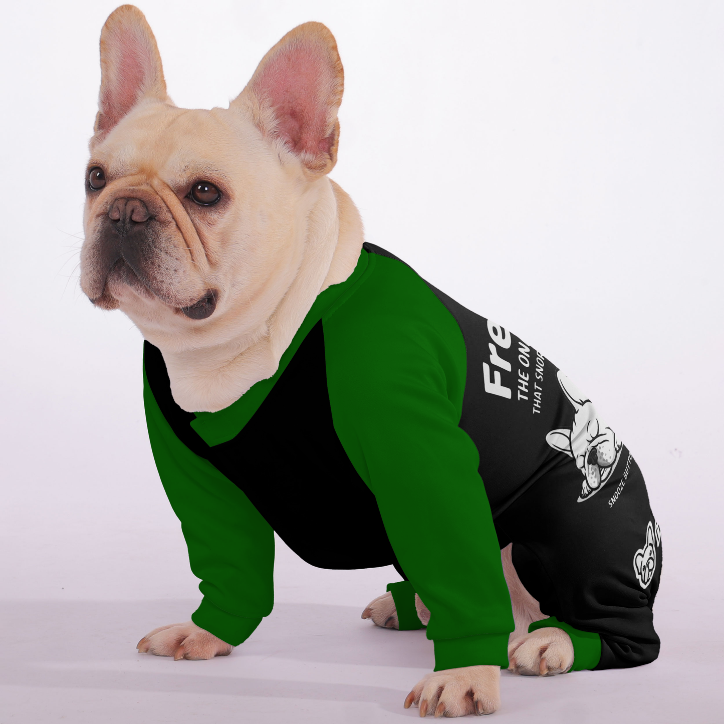 Avelena | Frenchies: Der Einzige Wecker, Der Schnarcht Statt Zu Klingeln - Frenchie Pyjamas – Ultra-Weich, Gemütlich Und Adorably Stylisch