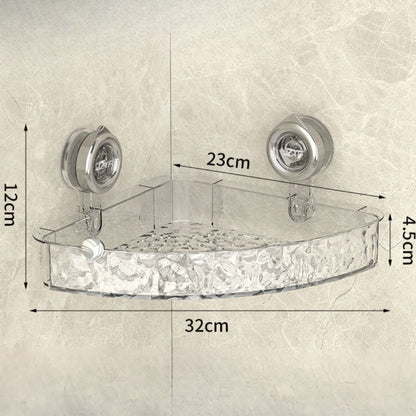 Avelena | Badezimmer Saugnapf Eck-Regal