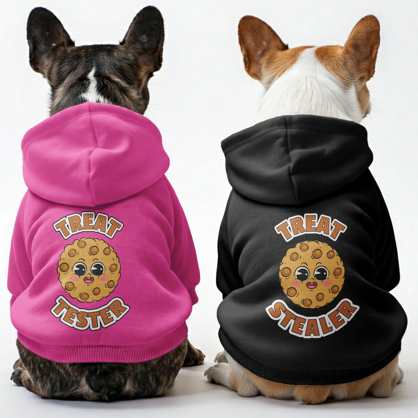 Avelena | Treat Tester Und Treat Stealer - Passende French Bulldog Hoodies – Stylisch, Gemütlich & Personalisierbar!