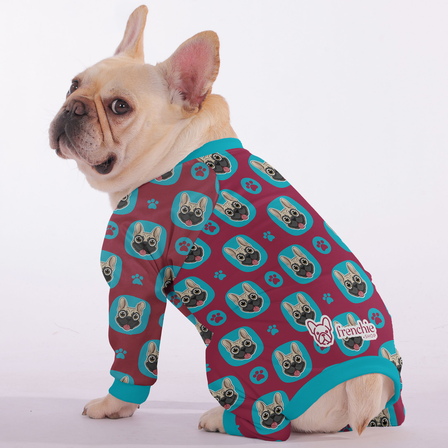 Avelena | Romeo - Frenchie Pyjama – Ultra-Weich, Gemütlich Und Adorably Stilvoll