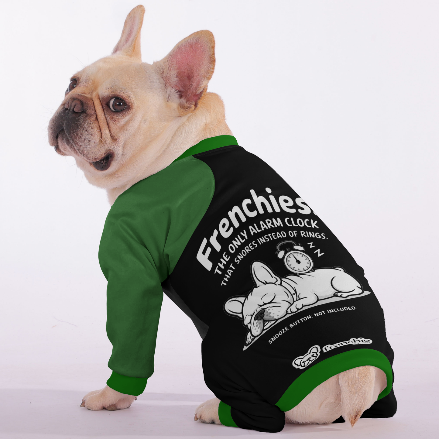 Avelena | Frenchies: Der Einzige Wecker, Der Schnarcht Statt Zu Klingeln - Frenchie Pyjamas – Ultra-Weich, Gemütlich Und Adorably Stylisch