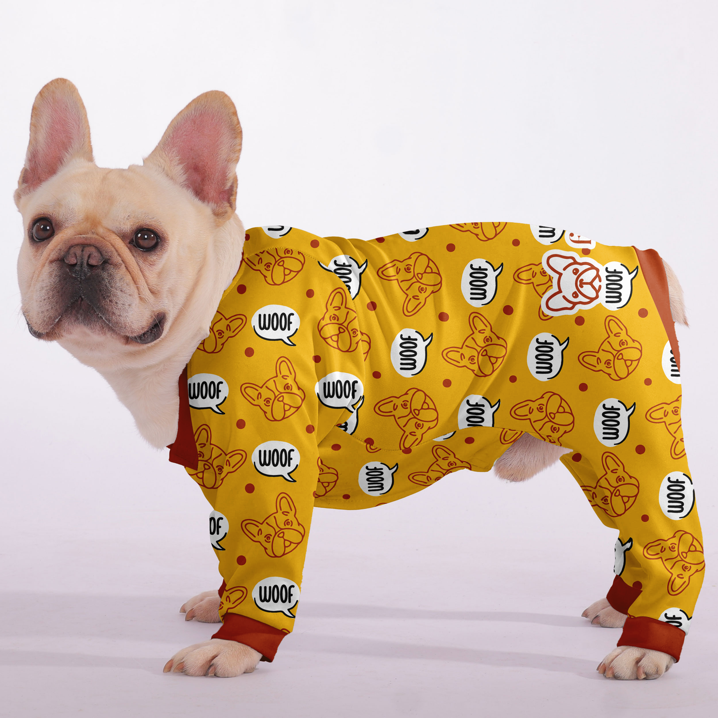 Avelena | Penny - Frenchie Pyjama – Ultra-Weich, Gemütlich Und Entzückend Stilvoll