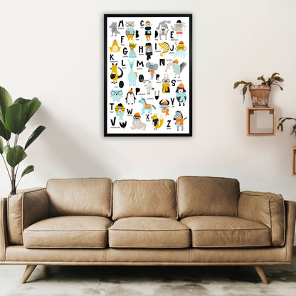 Avelena | ABC Tiere coole Kunstdruck