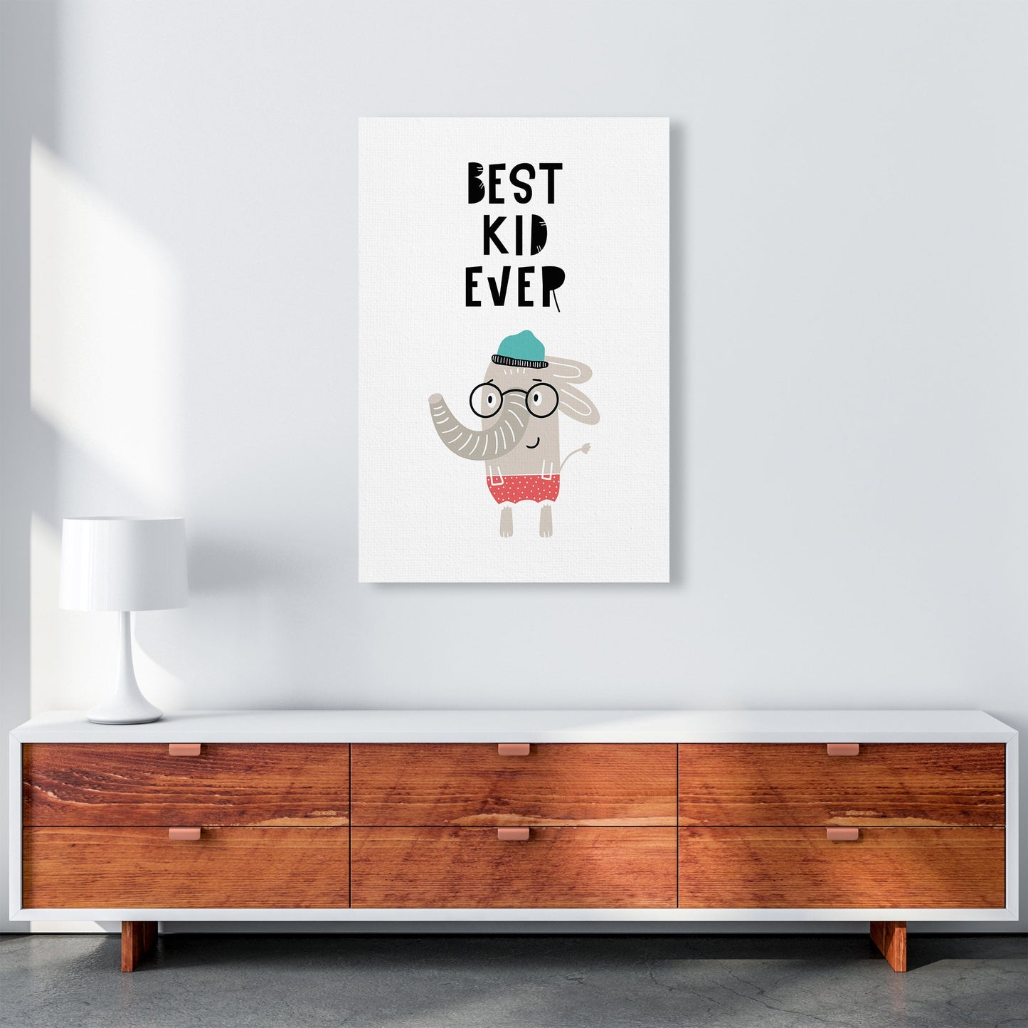 Avelena | Best Kid Ever Tiere Pop Art Druck von Pixy Paper
