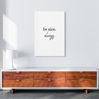 Avelena | Be Nice Always Kunstdruck von Pixy Paper