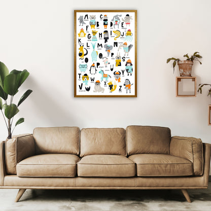 Avelena | ABC Tiere coole Kunstdruck