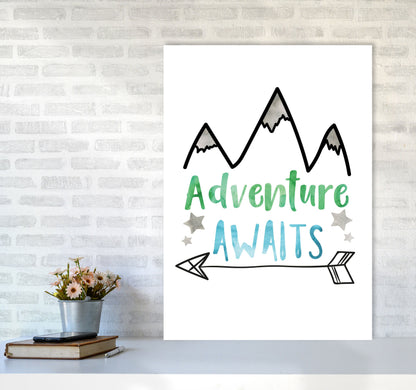 Avelena | Abenteuer warten Aquarell Modern Druck