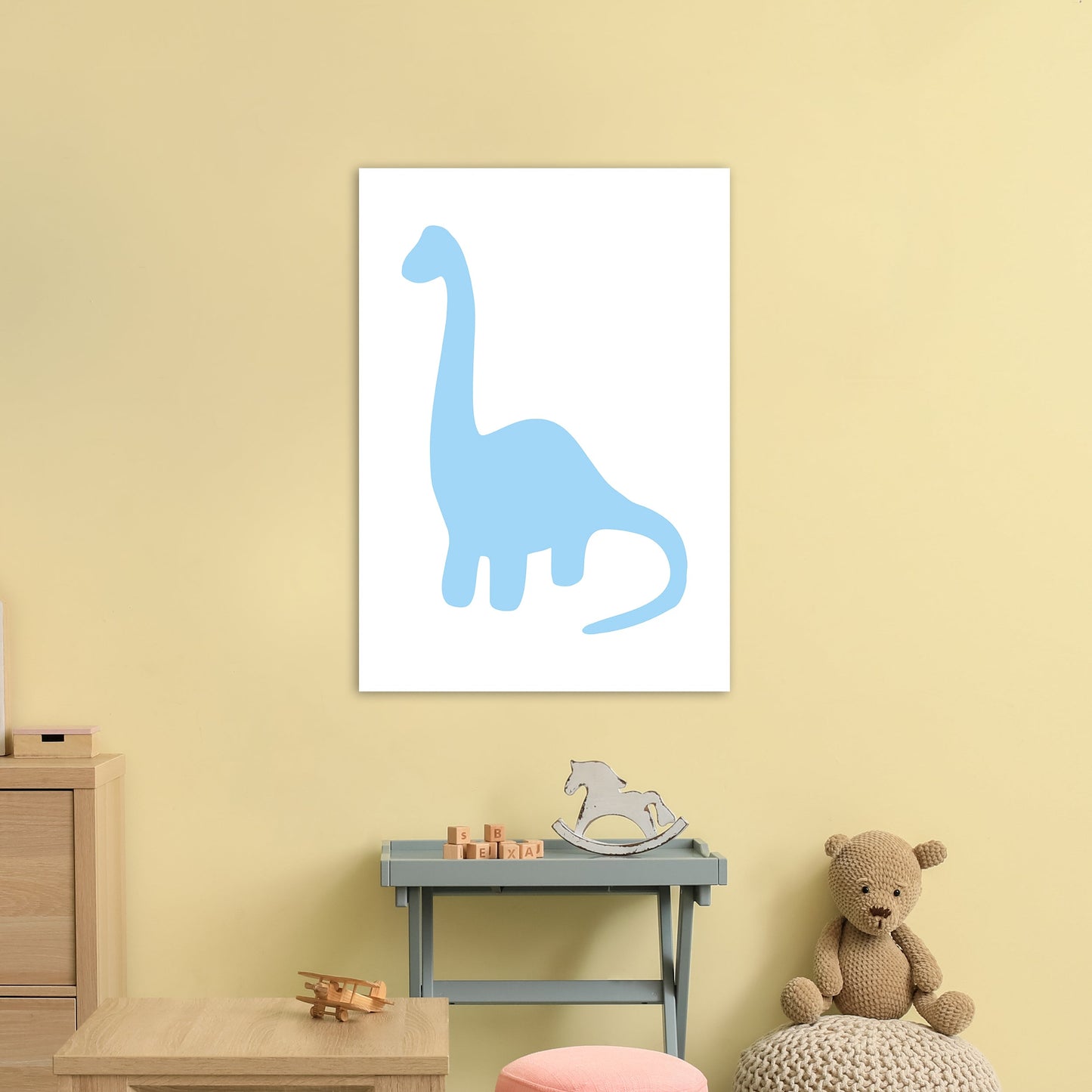 Avelena | Brach Licht Blau Kunstdruck