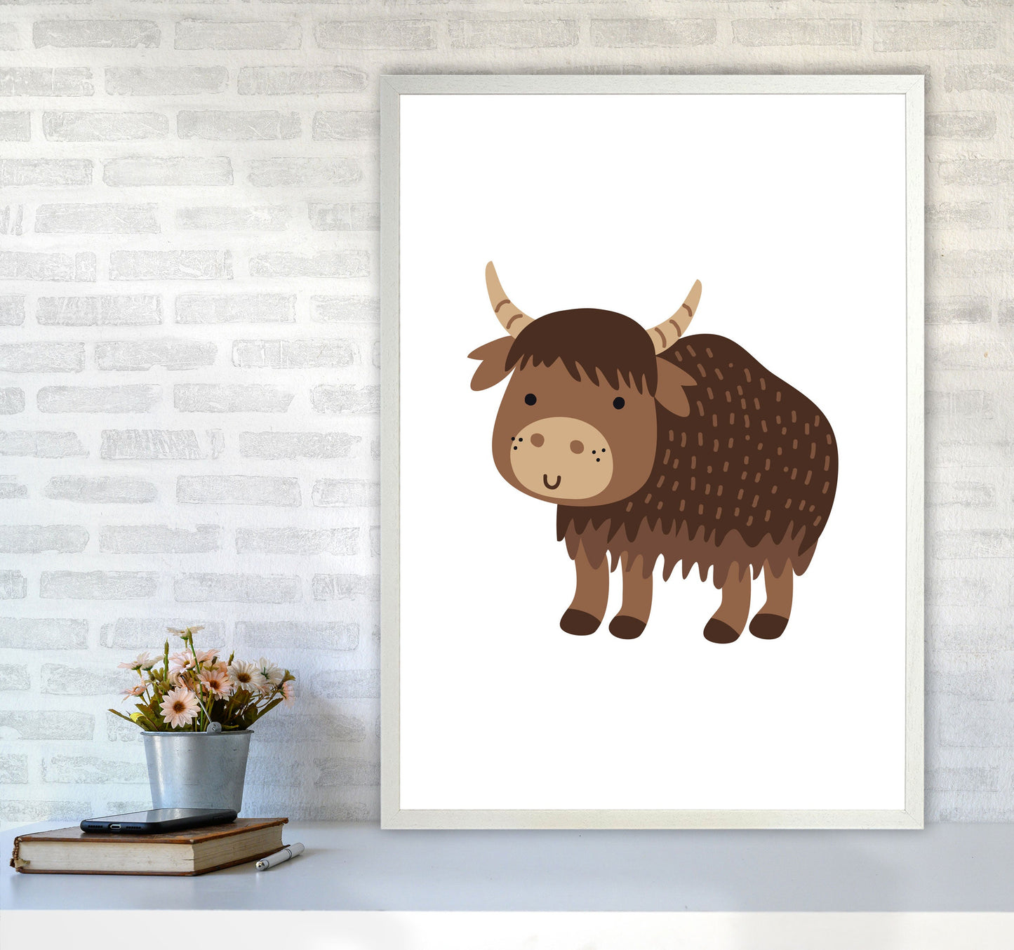 Avelena | Kinder Tiere, Yak Moderne Druck