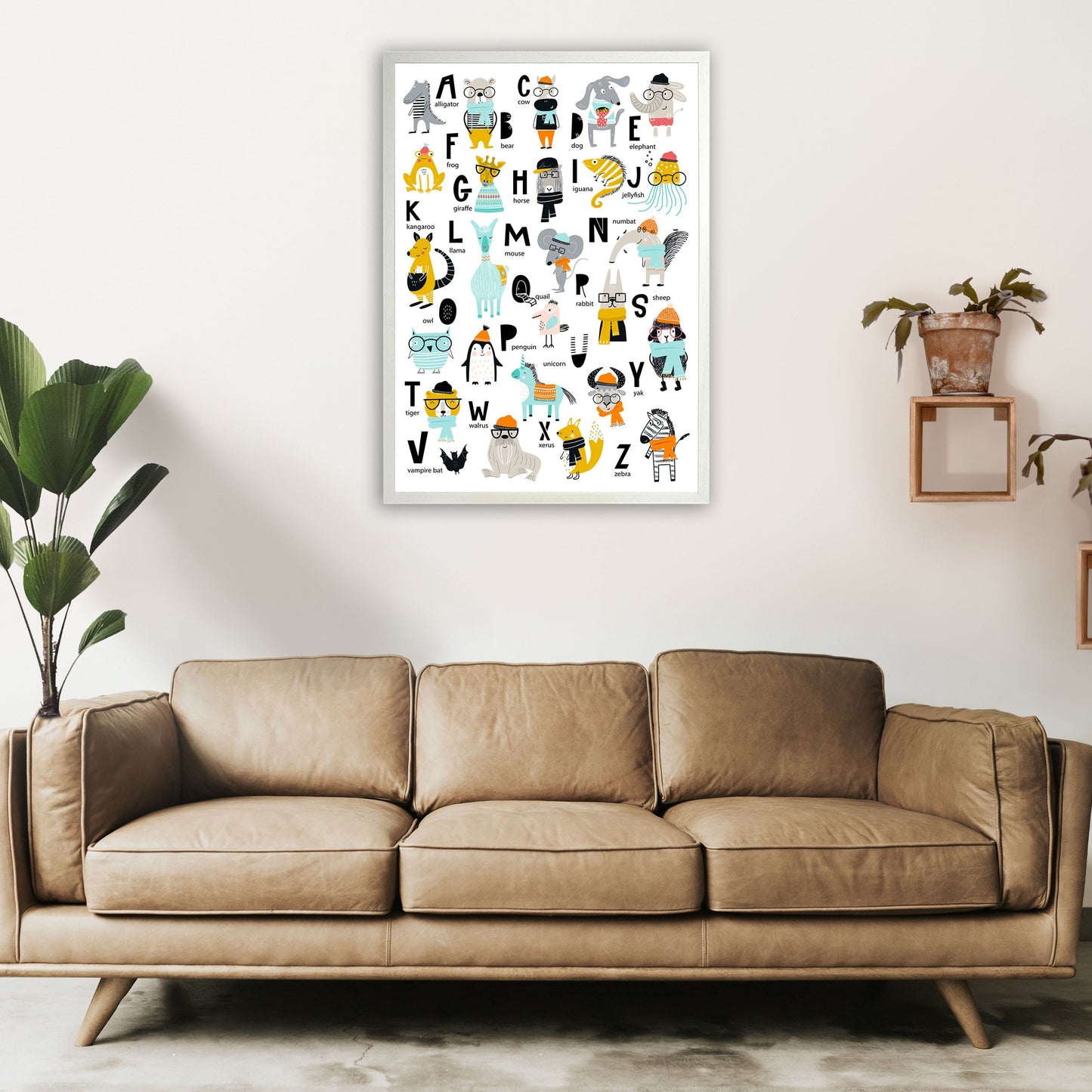 Avelena | ABC Tiere coole Kunstdruck