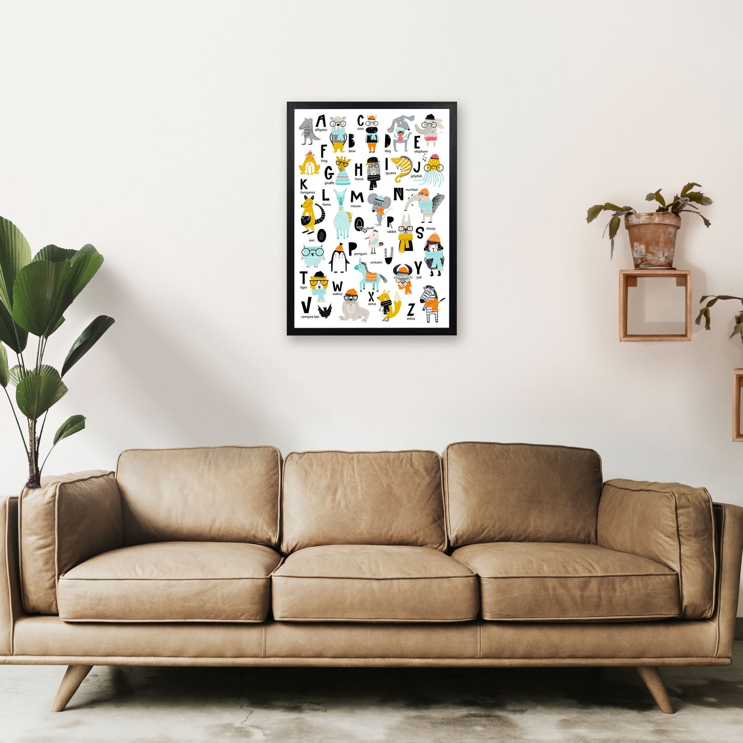 Avelena | ABC Tiere coole Kunstdruck