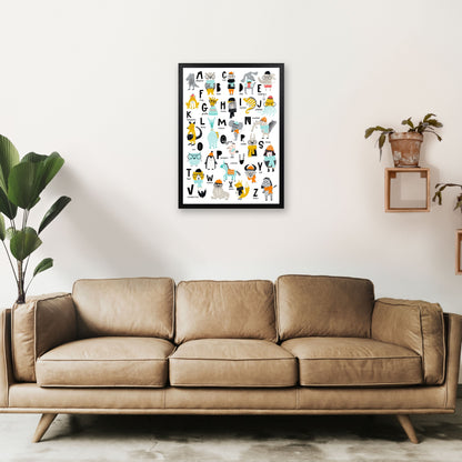 Avelena | ABC Tiere coole Kunstdruck