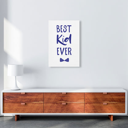 Avelena | Best Kid Ever Navy Rahmen Kinderzimmer Wandkunst Druck