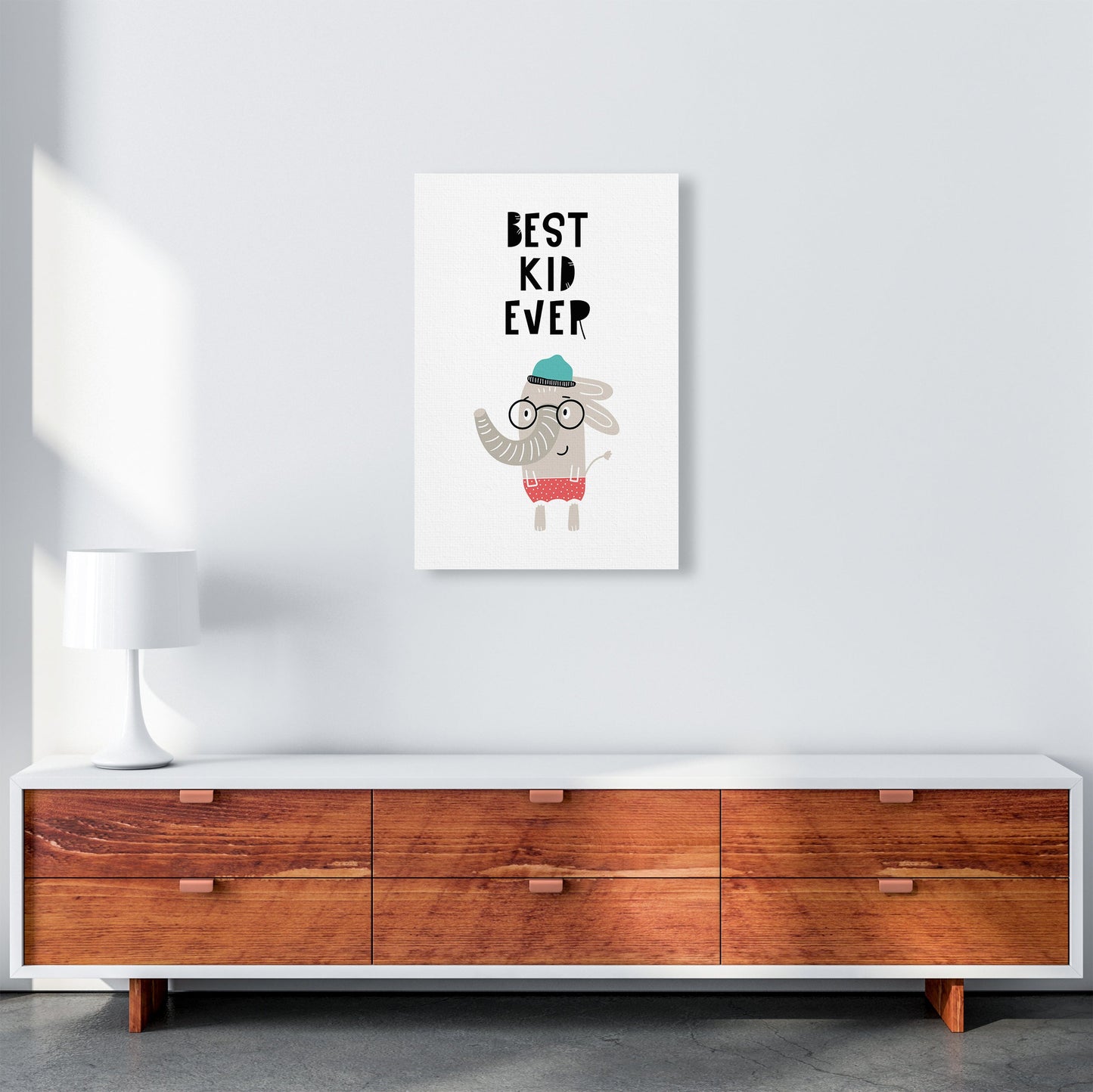 Avelena | Best Kid Ever Tiere Pop Art Druck von Pixy Paper