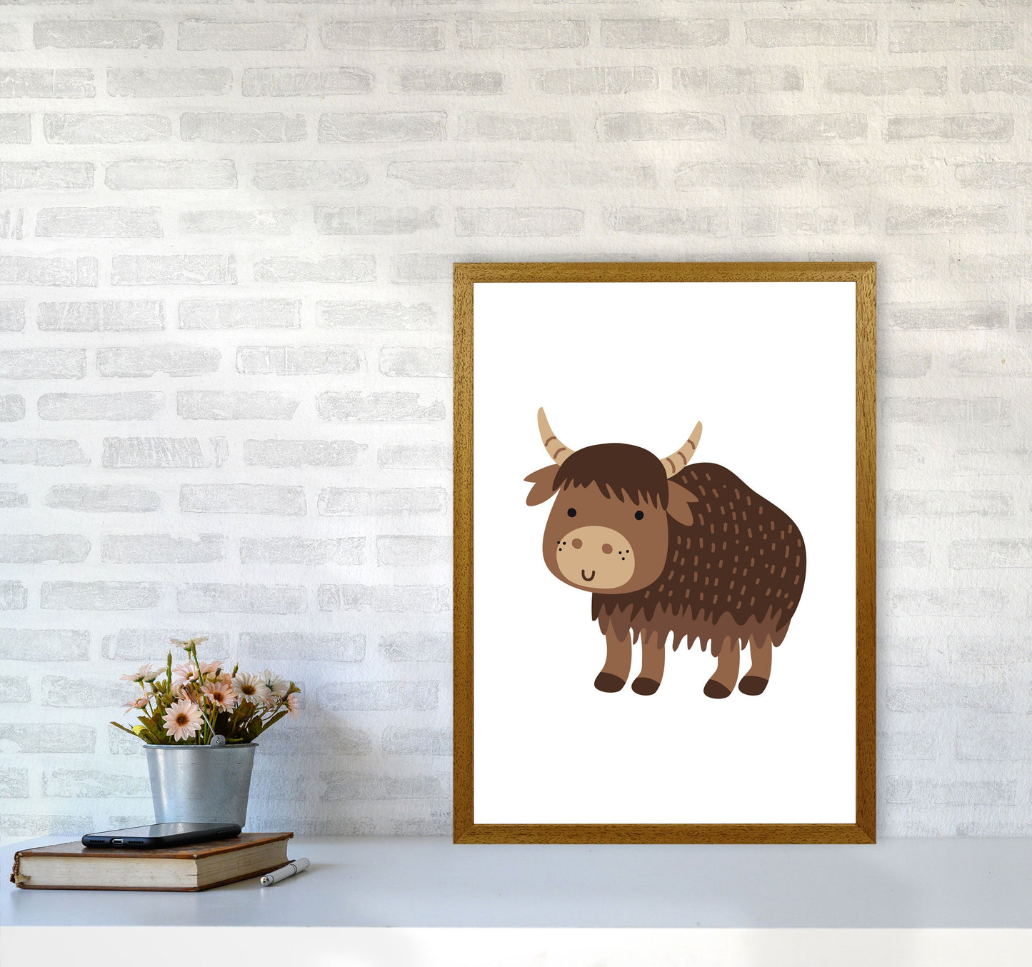 Avelena | Kinder Tiere, Yak Moderne Druck