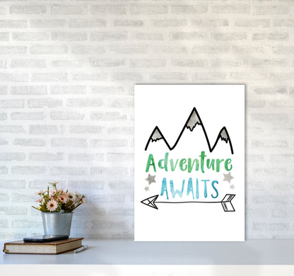 Avelena | Abenteuer warten Aquarell Modern Druck