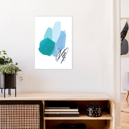 Avelena | Blaue Palette Zeichnungen Kunstdruck