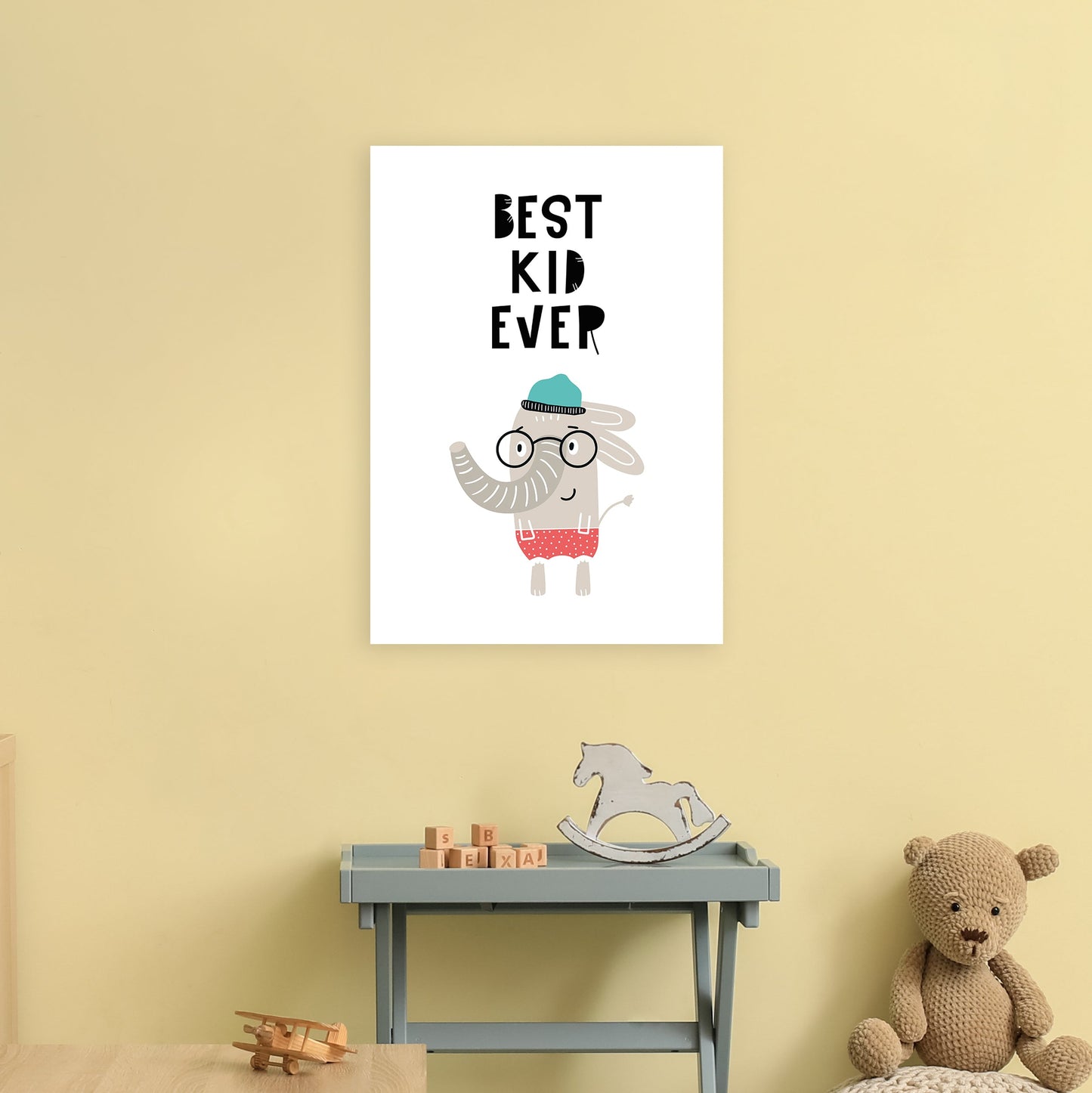 Avelena | Best Kid Ever Tiere Pop Art Druck von Pixy Paper