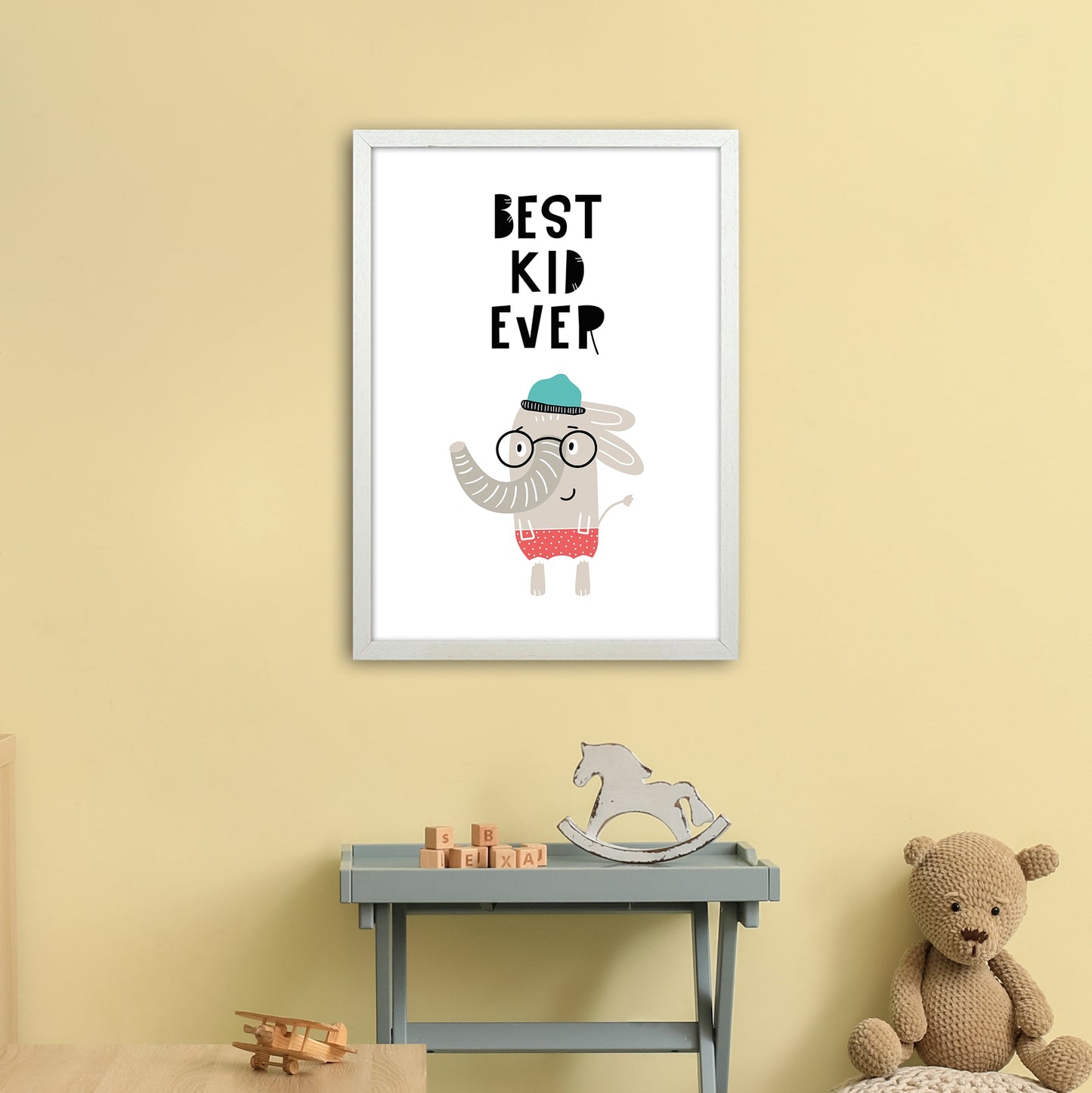 Avelena | Best Kid Ever Tiere Pop Art Druck von Pixy Paper