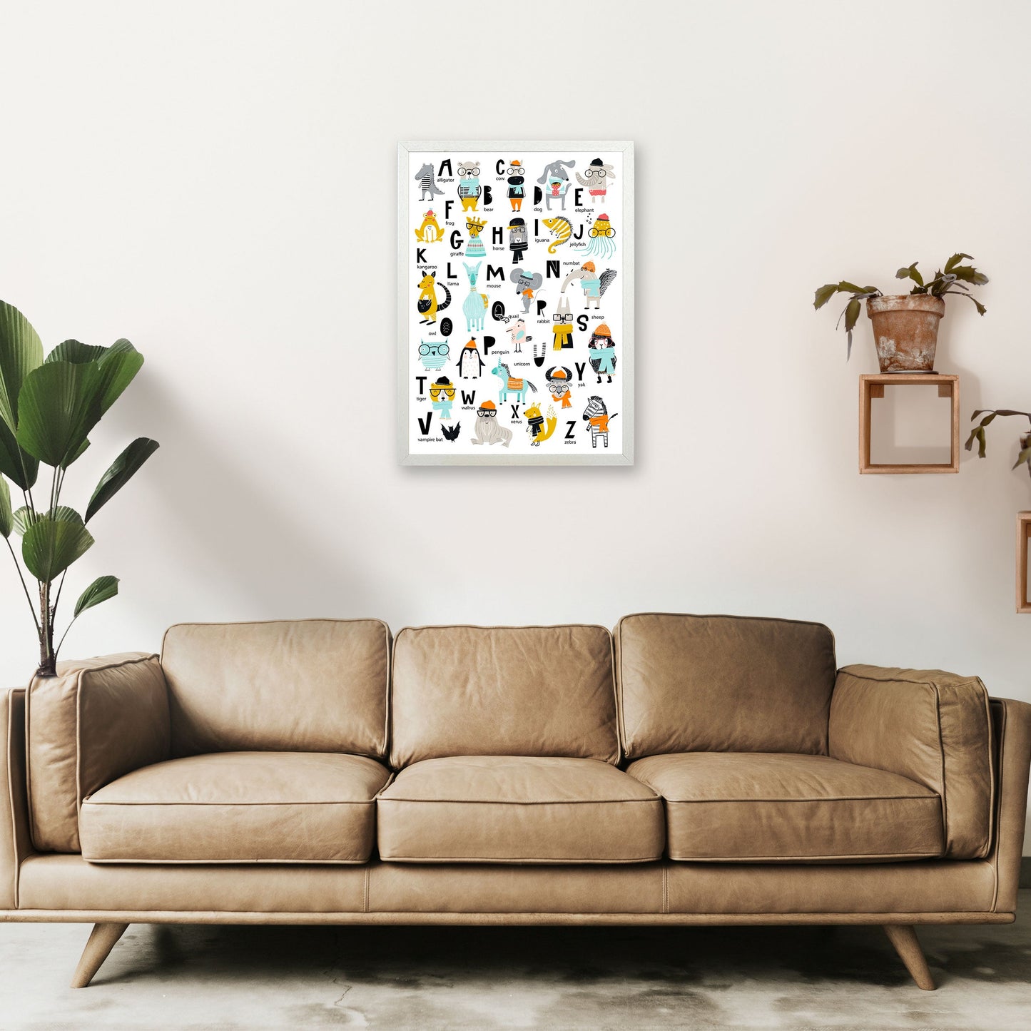 Avelena | ABC Tiere coole Kunstdruck