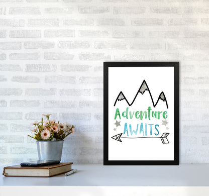 Avelena | Abenteuer warten Aquarell Modern Druck