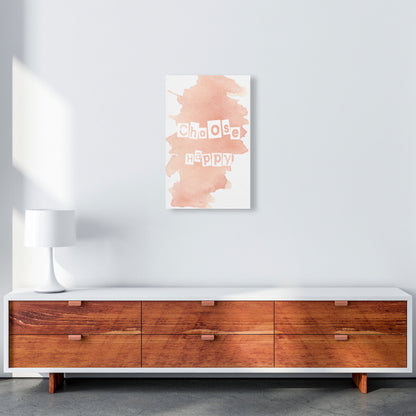 Avelena | Wähle Happy Peach Aquarell Moderne Druck