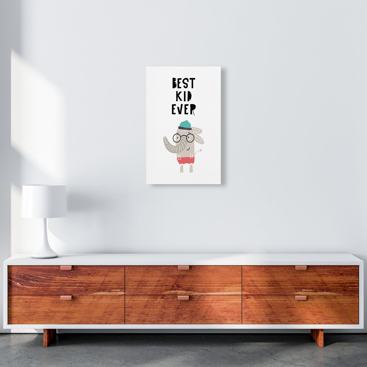 Avelena | Best Kid Ever Tiere Pop Art Druck von Pixy Paper